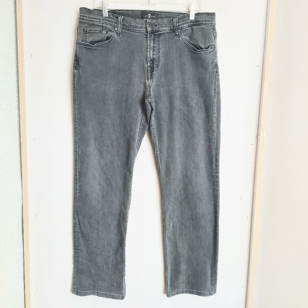 7 For All Mankind Standard Luxe Performance Men's Straight Jeans 35x29